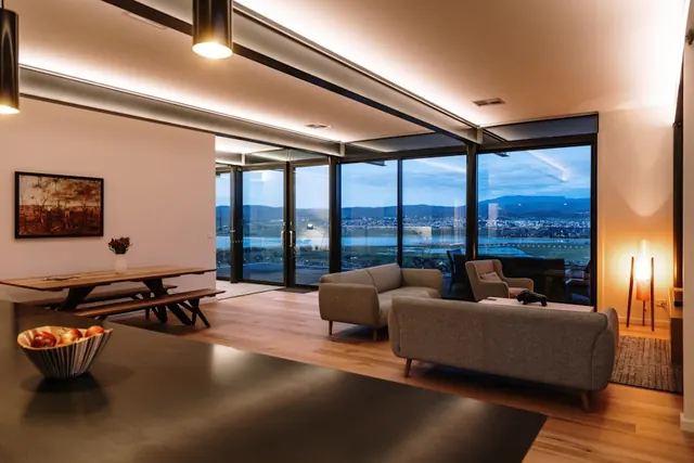 Modern smart home interior