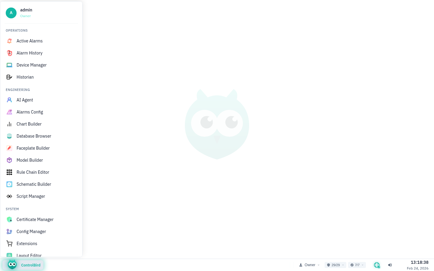 Start Menu open