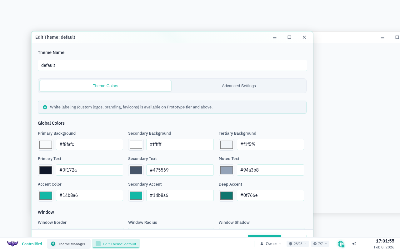 Theme Editor